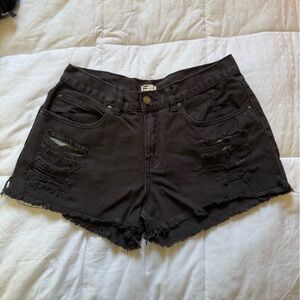 Billabong Black Jean Shorts